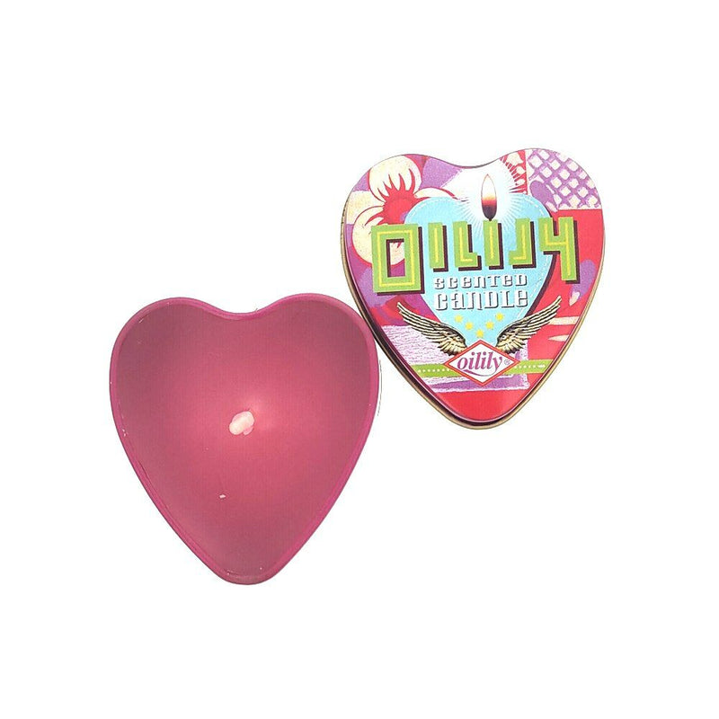 Vela Perfumada Oilily Corazón Lila