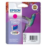 Cartucho de Tinta Original Epson STYPHOTO t0803 Stylus Photo R360 Magenta