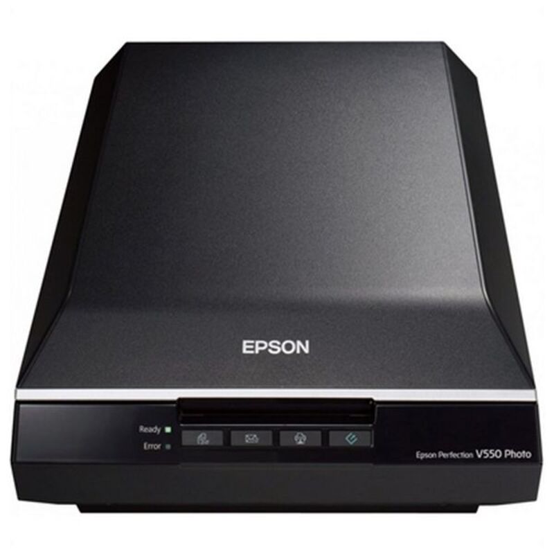 Scanner Portatile Epson Perfection V550 Photo 6.400 ppp 3,4 Dmax A4 USB 2.0 B (Ricondizionati C)