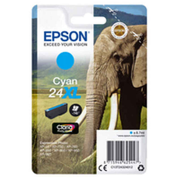 Cartouche d'encre d'origine EPSON T2432 T24XL Ciano