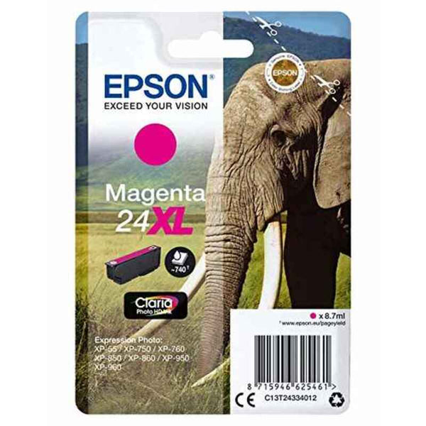 Cartucho de Tinta Original Epson T2433 T24XL Magenta