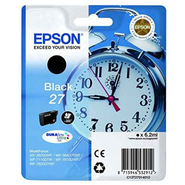 Cartucho de Tinta Original Epson DURABRITE T27 Negro