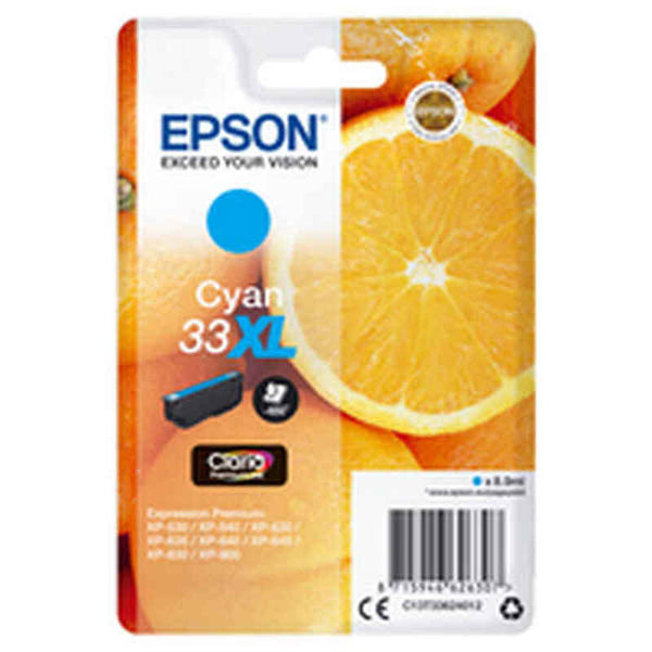 Cartucho de Tinta Original Epson T33XL Cian