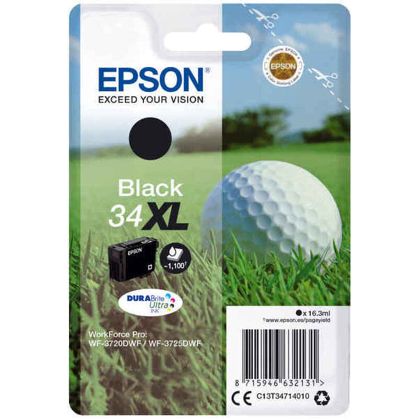 Original Ink Cartridge Epson T3471 34XL Black