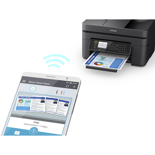 Impresora multifunción de la fuerza laboral Epson WF-2870DWF Black Wifi