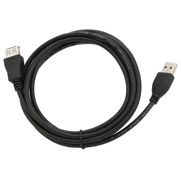 Cavo Prolunga USB GEMBIRD CCP-USB2-AMAF-6n (1,8 m) Nero