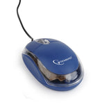 Mouse con Cavo e Sensore Ottico GEMBIRD MUS-U-01-BT