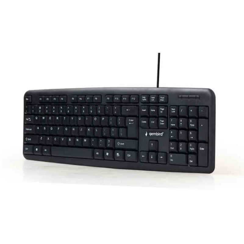 Teclado GEMBIRD KB-U-103-ES Negro