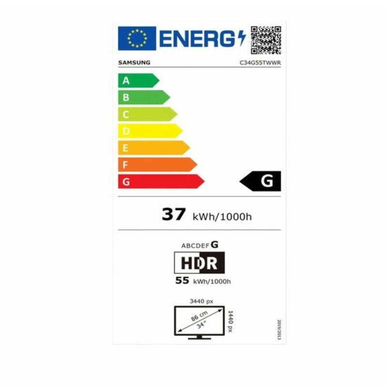 Monitor Samsung LC34G55TWWRXEN       34"