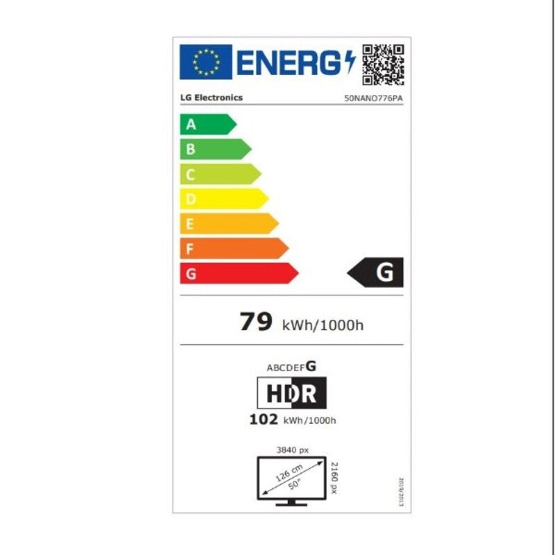 Smart TV lg 50nano776pa 50 "4K Ultra HD Nanocell