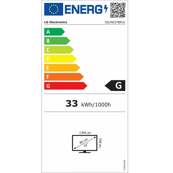 Televisione LG 32LM637BPLA WiFi 32" LED HD