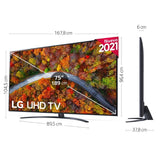 Smart TV LG 75UP81006LR 75 "4K Ultra HD LED WiFi