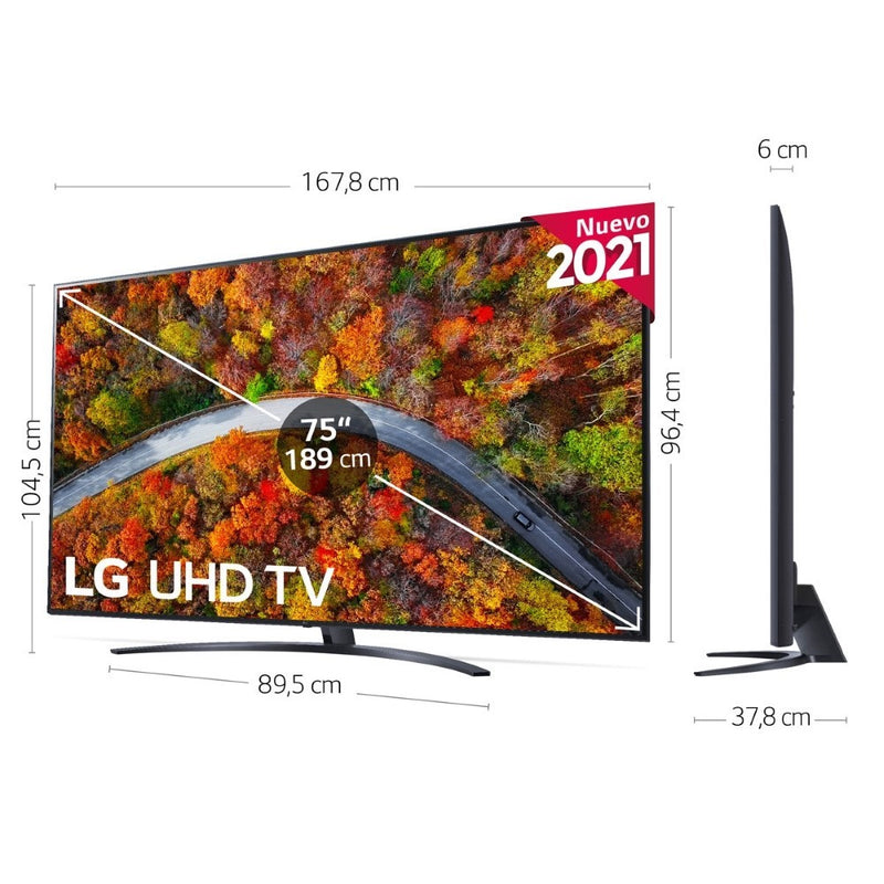 Smart TV LG 75UP81006LR 75 "4K Ultra HD LED WiFi