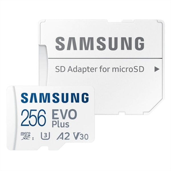 Carte mémoire Micro SD avec adaptateur Samsung EVO plus 256 Go