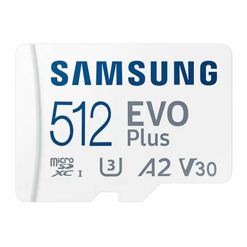 Tarjeta de memoria Micro SD con Samsung MB-MC512KAEU 512 GB UHS-I 130 MB/S Adaptador