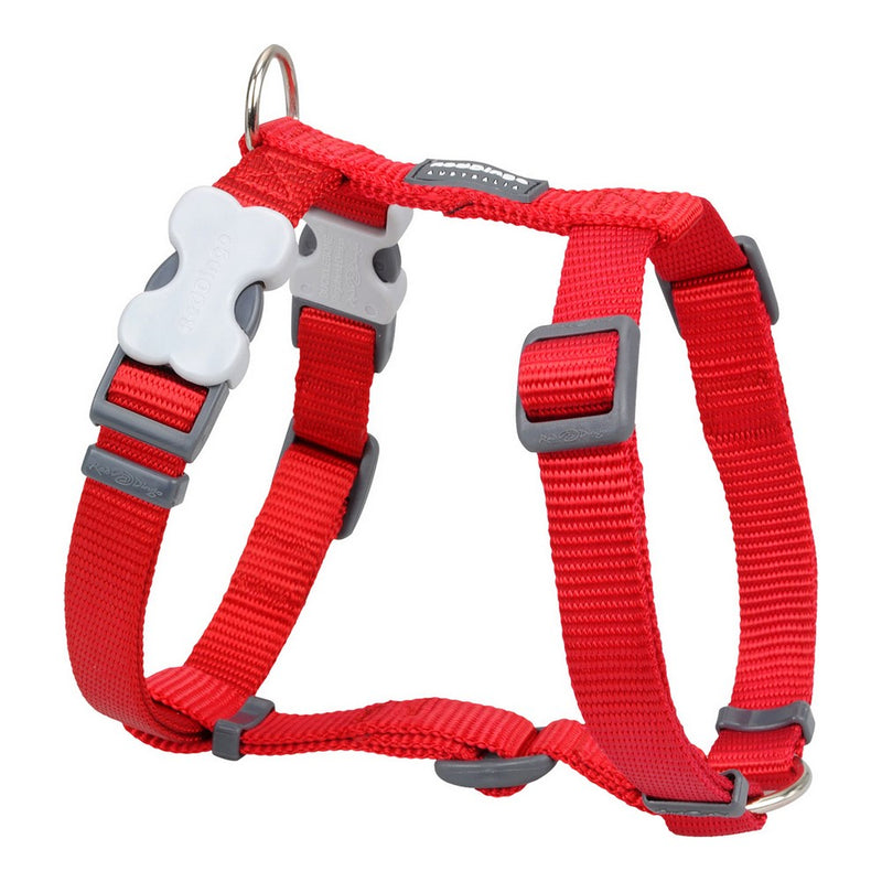 Imbracatura per Cani Red Dingo Liscio 25-39 cm Rosso