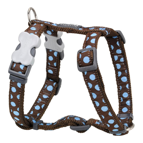 Imbracatura per Cani Red Dingo Style Pois 25-39 cm