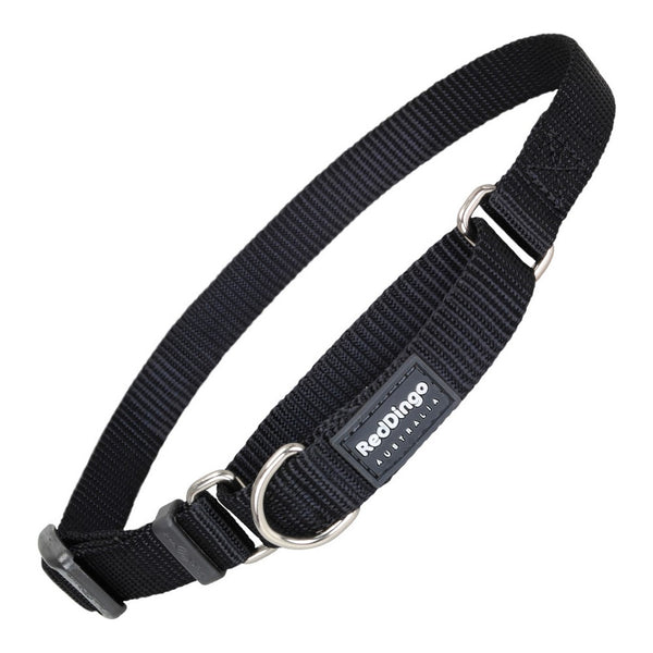 Collare per Cani Red Dingo Semi-annegamento Nero (1,5 x 24-36 cm)