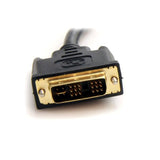 DVI -Adapter mit 2 VGA startEch DVVPL1V Nero 0,3 m