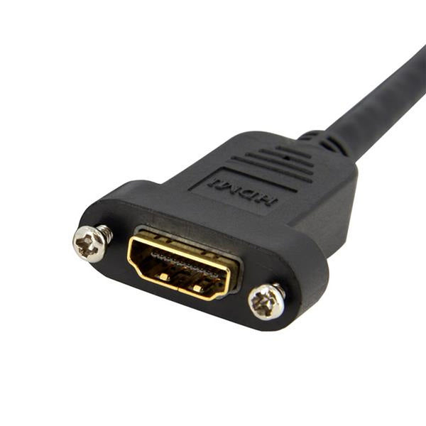 Hdmi startech hdmipnlfm3 cable negro