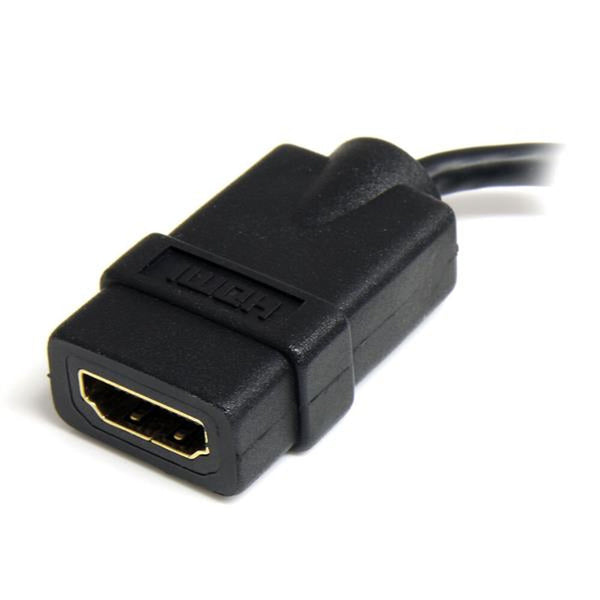 Hdmi startech hadadfm5in 2 m cable