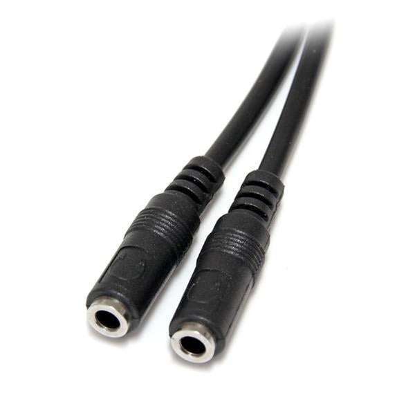 Jack Startech muy1mffs schwarzer Audioadapter 0,2 m