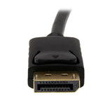 DisplayPort -Adapter mit VGA startEch DP2VGAMM6B (1,8 m) schwarz 1,8 m