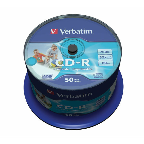 CD-R Verbatim 43411 Jungfrau 50 uds (Restauriert A+)