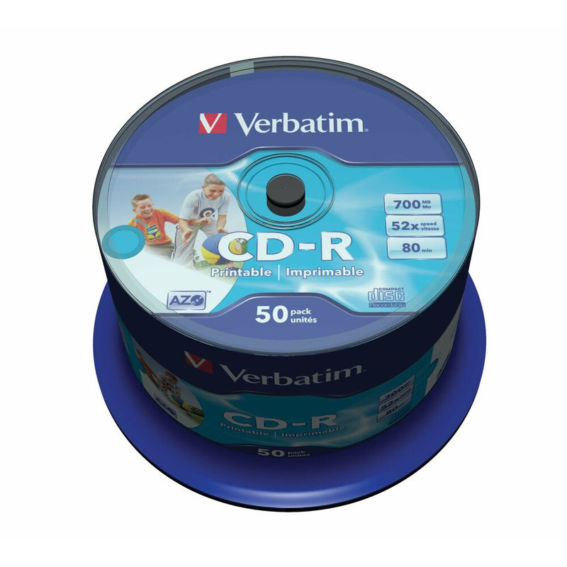 CD-R Verbatim 43411 Jungfrau 50 uds (Restauriert A+)