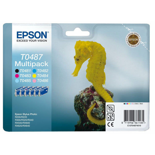 Cartucho de Tinta Original Epson T0487 (Reacondicionado D)