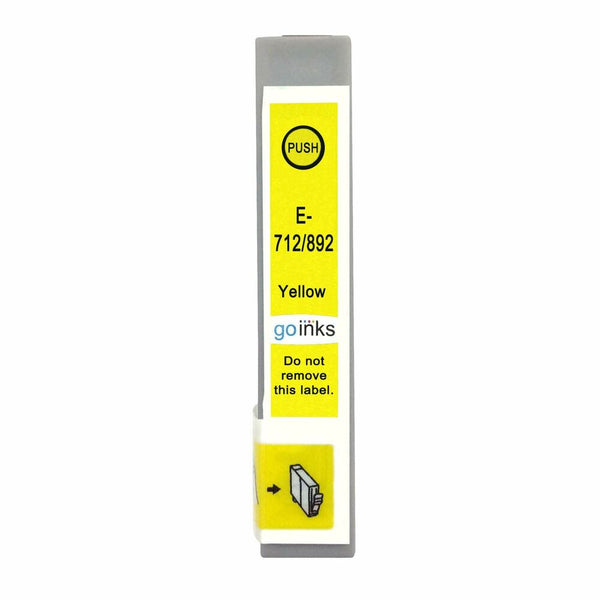 Cartuccia d'inchiostro compatibile Epson T0714 Giallo (Ricondizionati A+)