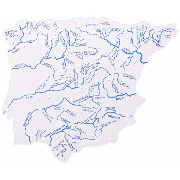 Modelli Mappe Spagna (15 x 12 cm) (Ricondizionati B)