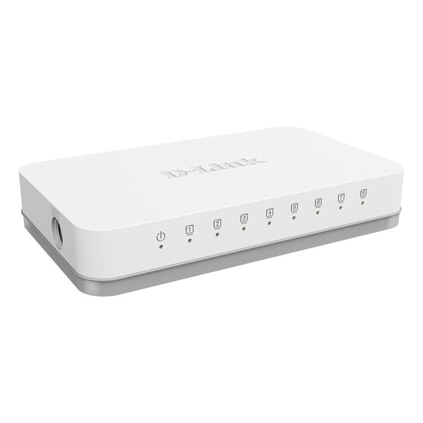 D-Link Go-SW-8G 8-Port Gigabit Easy Desktop (rénové a)