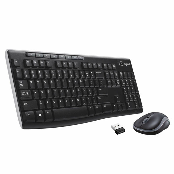 Tastatur mit Maus Logitech MK270 (Restauriert B)