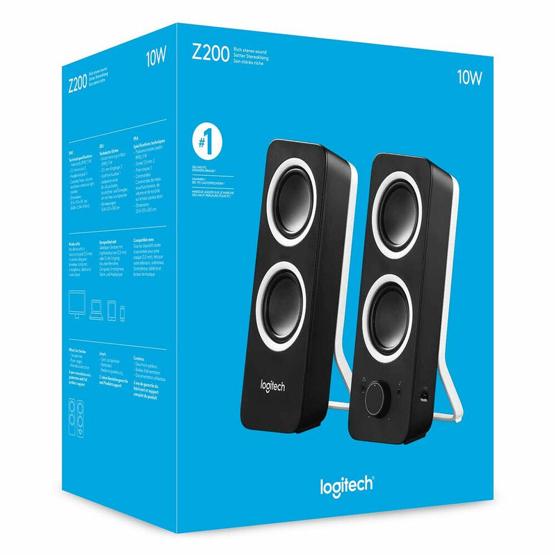 Altoparlanti Logitech Z200 2.0 (10 W) (Ricondizionati A)