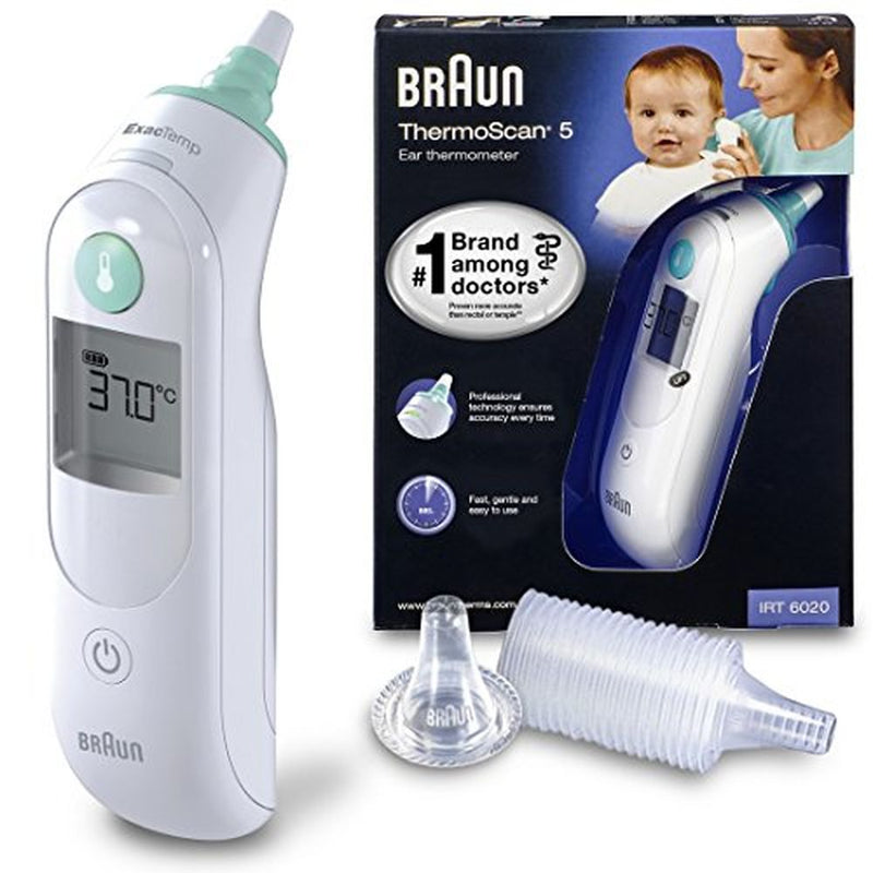 Termometro Digitale Braun Ear Thermoscan 5 Bianco (Refurbished A+)