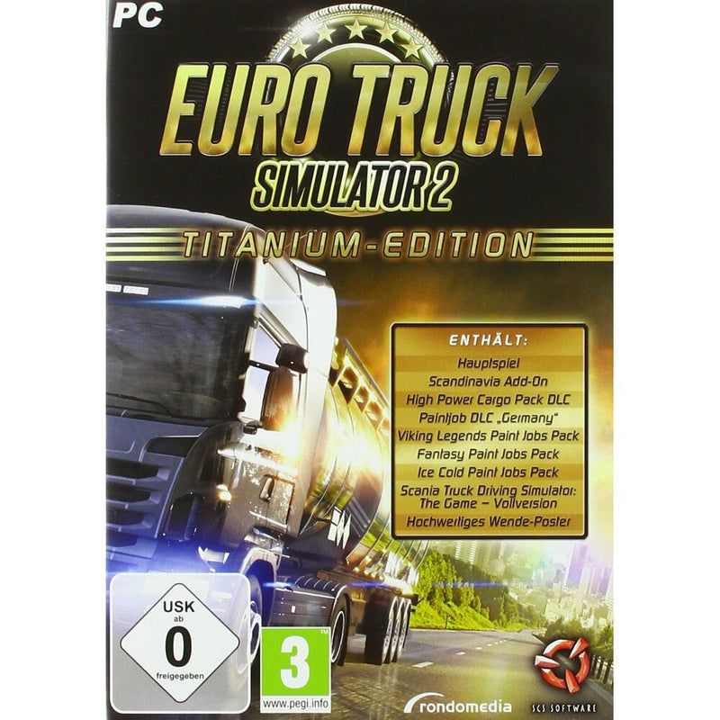 Gioco Euro Truck Simulator 2: Titanium-Edition (Ricondizionati B)