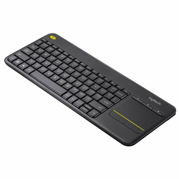 Tastiera Logitech K400 Plus QWERTY Inglese Touch panel (Ricondizionati A)