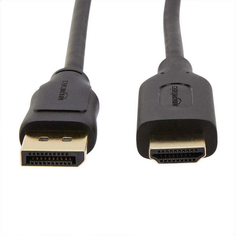 Cavo da DisplayPort a HDMI Amazon Basics DPH12M-3FT-1P Nero (Ricondizionati A+)