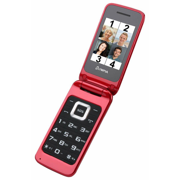 Telefono Cellulare Olympia 2211 Rosso 2,4" (Ricondizionati C)