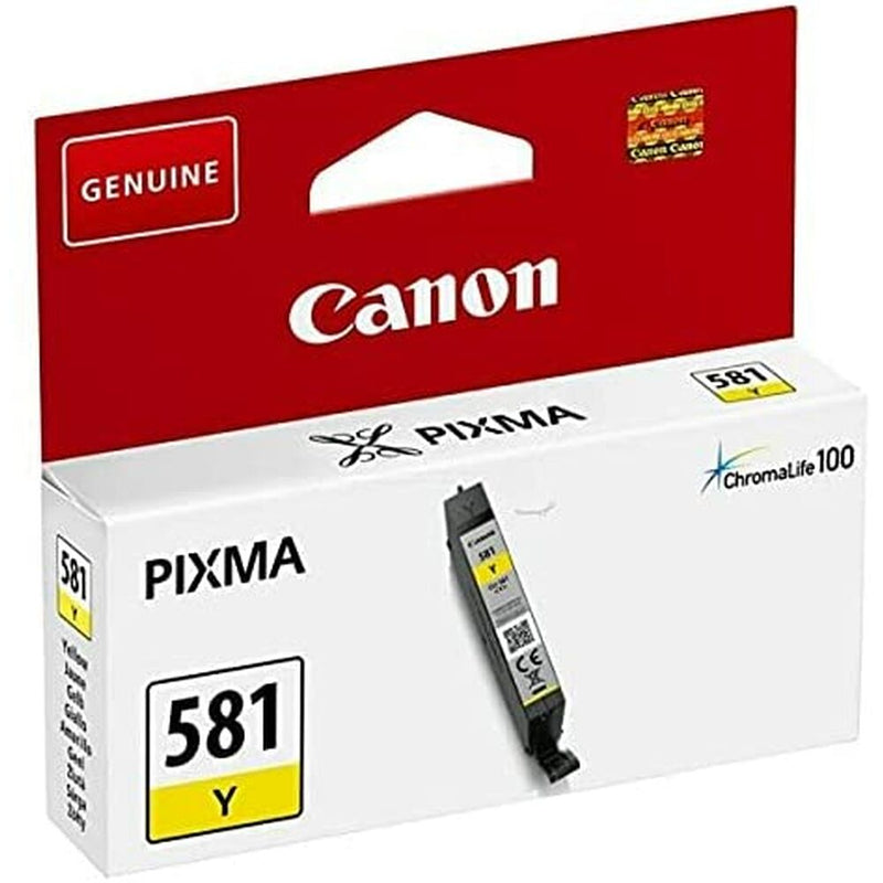 Cartuccia ad Inchiostro Originale Canon Pixma CLI-581Y Giallo (Ricondizionati A+)