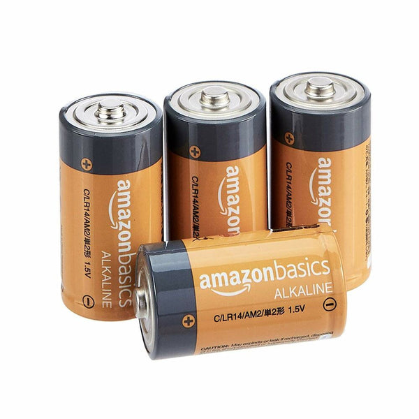 Amazon -Grundlagen alkalische Zellbatterien (überholt bei+)