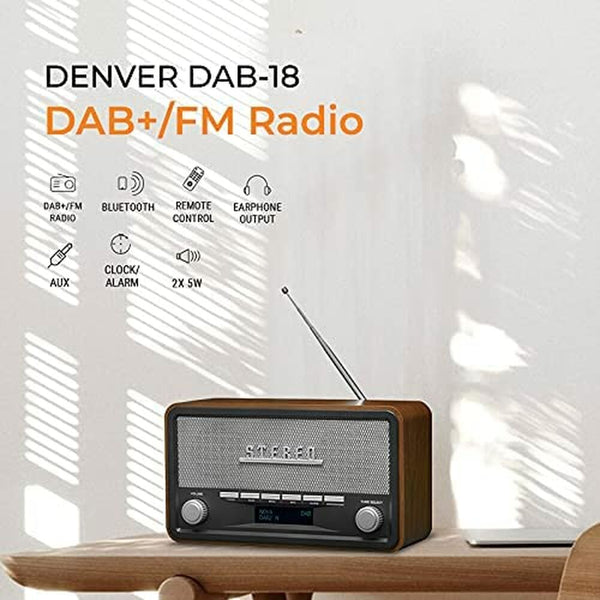 Radio Denver Electronics DAB-18 (Reacondicionado B)