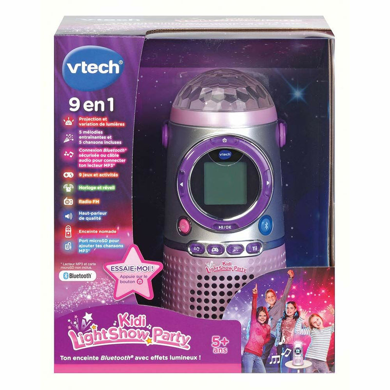 Altoparlante Bluetooth con Lampada LED Vtech Kidi LightShow Party (Ricondizionati C)