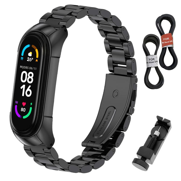 Cinturino per Orologio Mi Band 5/6 B-DIG Nero (Ricondizionati A+)