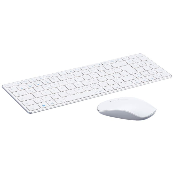 Tastiera e Mouse Wireless 00184531 Bianco (Ricondizionati A+)