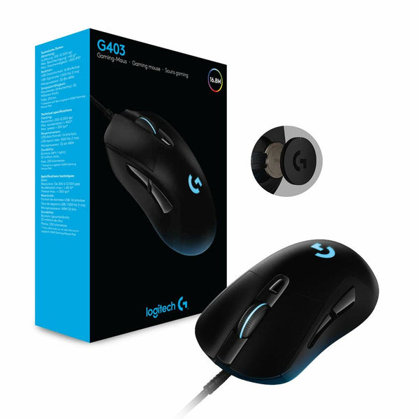 Gaming Gaming Logitech G403 Hero 25000 DPI (rénové C)