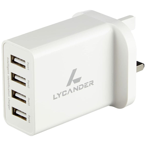 Power Plug Lycander LPS4UK Inglés USB (reacondicionado en+)