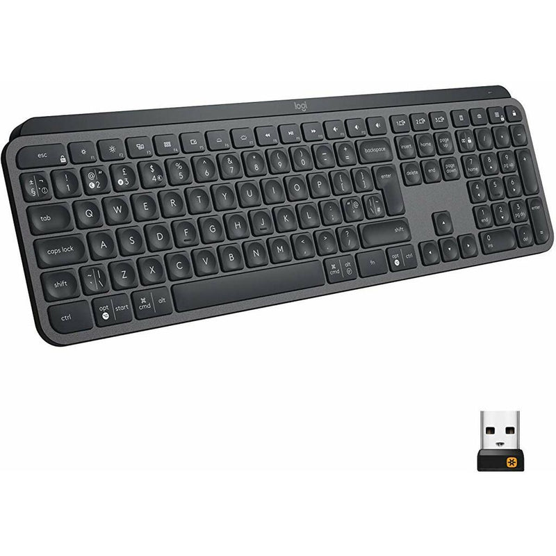 Tastiera Wireless Logitech MX Keys QWERTY Italiano (Ricondizionati A)