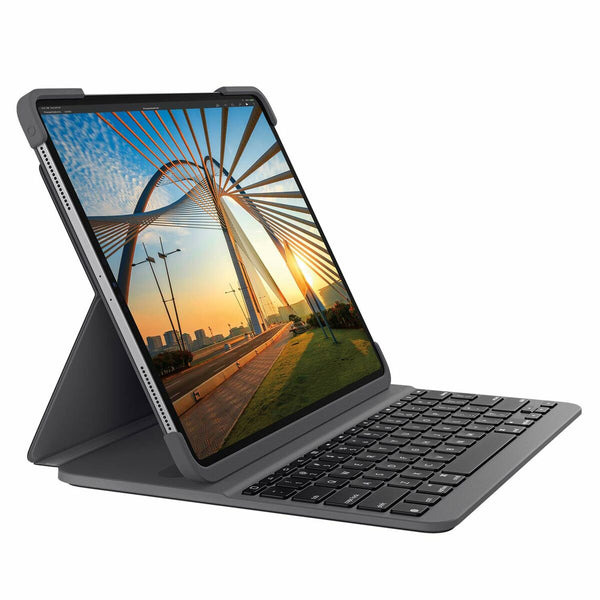 Tastiera Logitech SLIM FOLIO PRO Bluetooth Retroilluminato Qwertz Tedesco (Ricondizionati C)